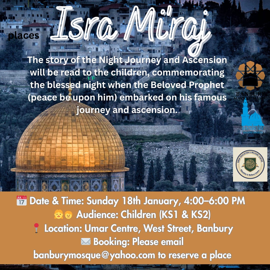 Isra Mi‘raj Children’s Storytelling Event | BMM Events