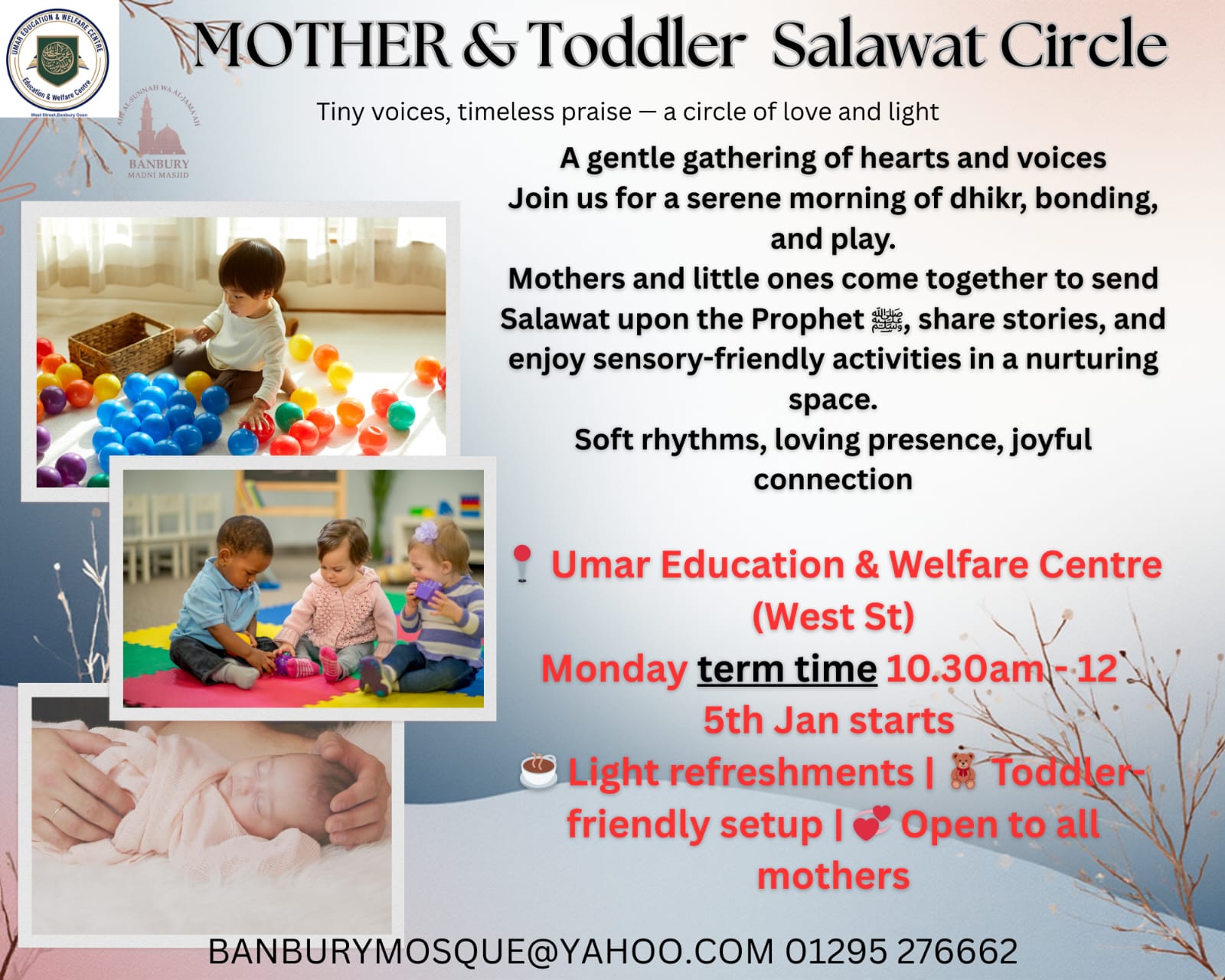 Mother & Toddler Salawat Circle