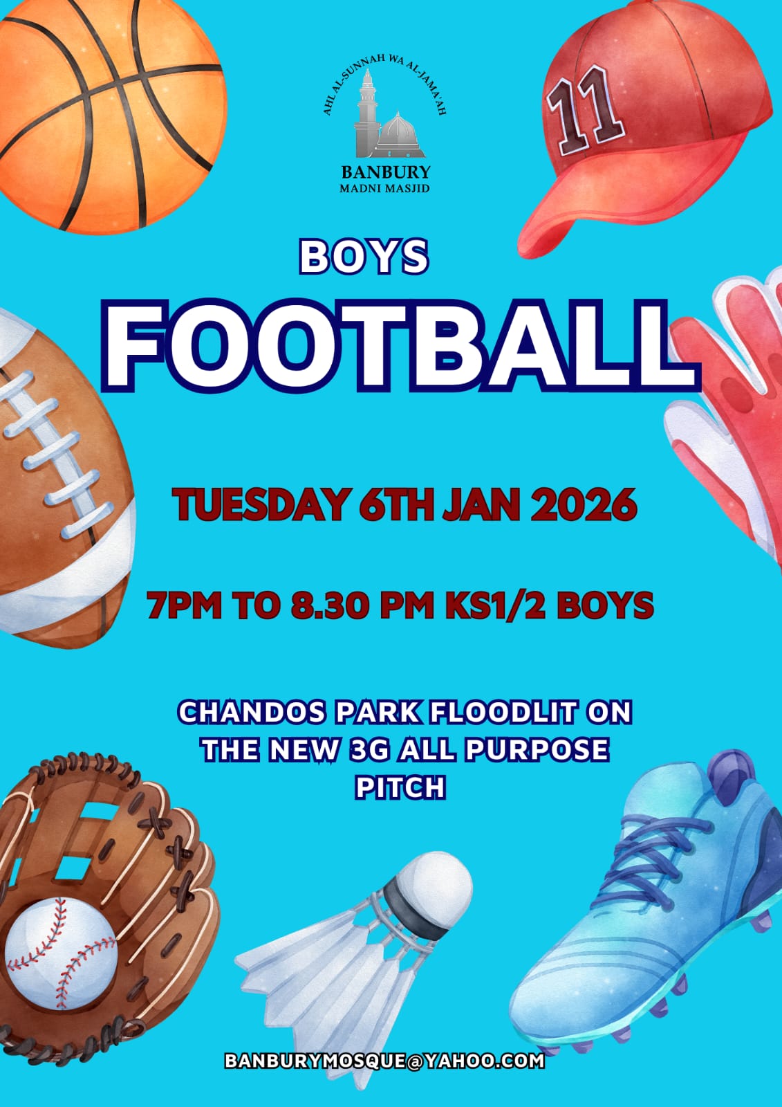 Boys Football Session