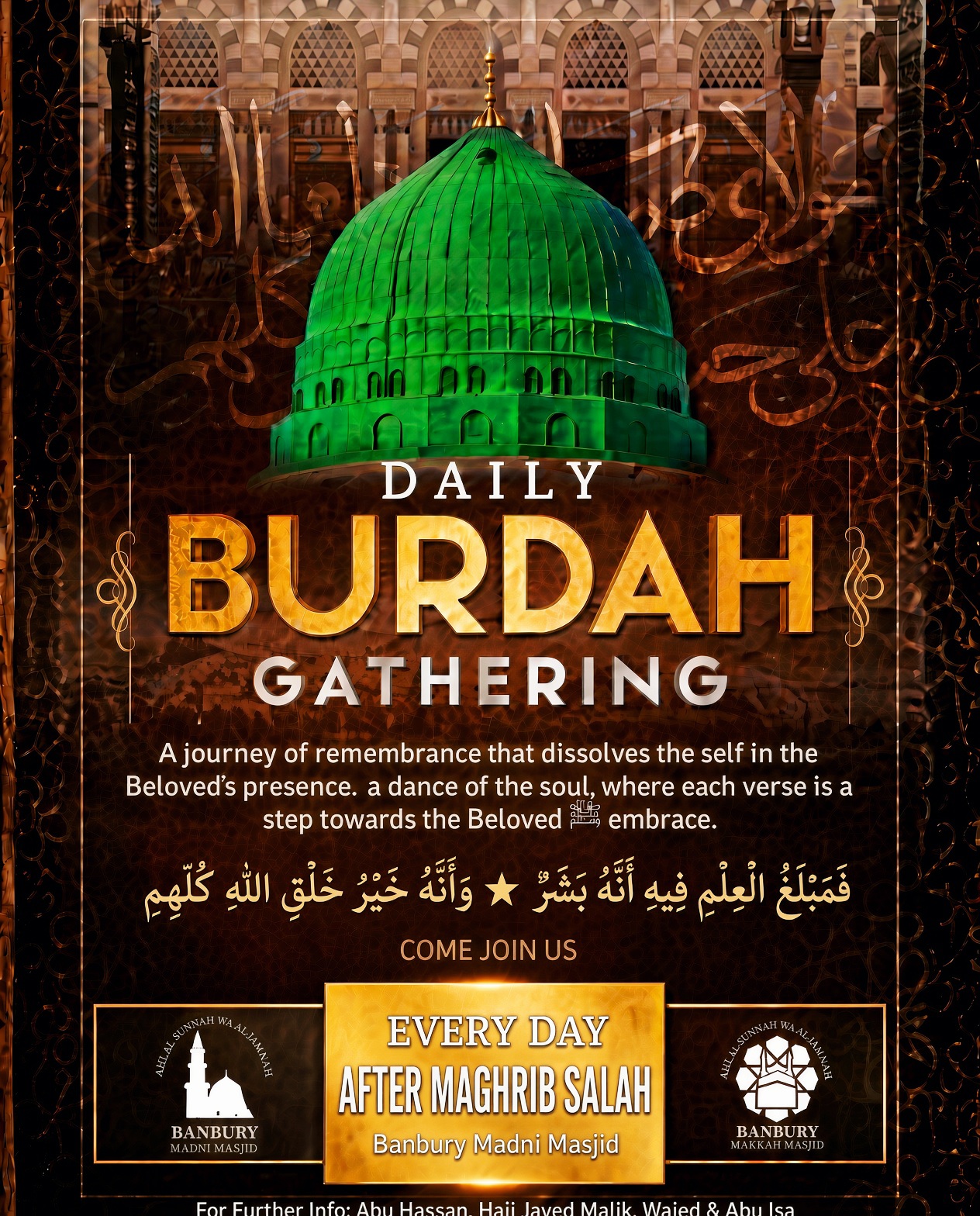 Daily Burdah Gathering