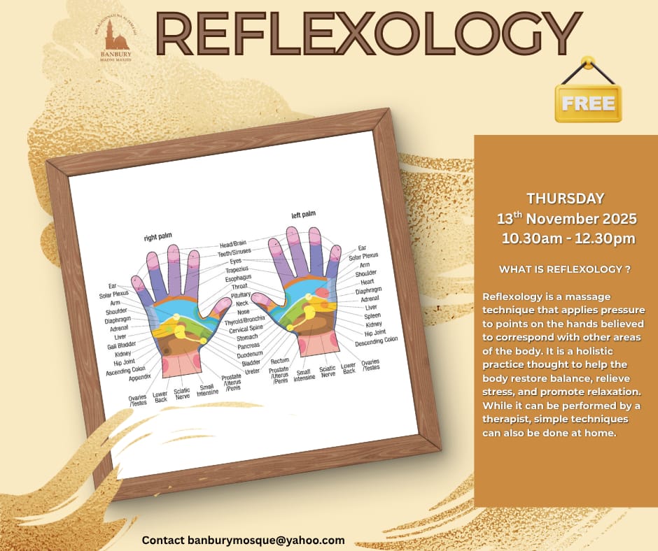 Free Reflexology Session