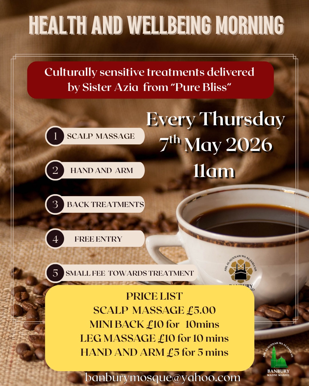 Health and Wellbeing Morning