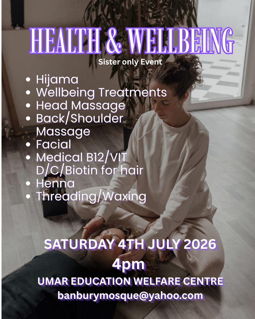 Health & Wellbeing Sister-Only Event