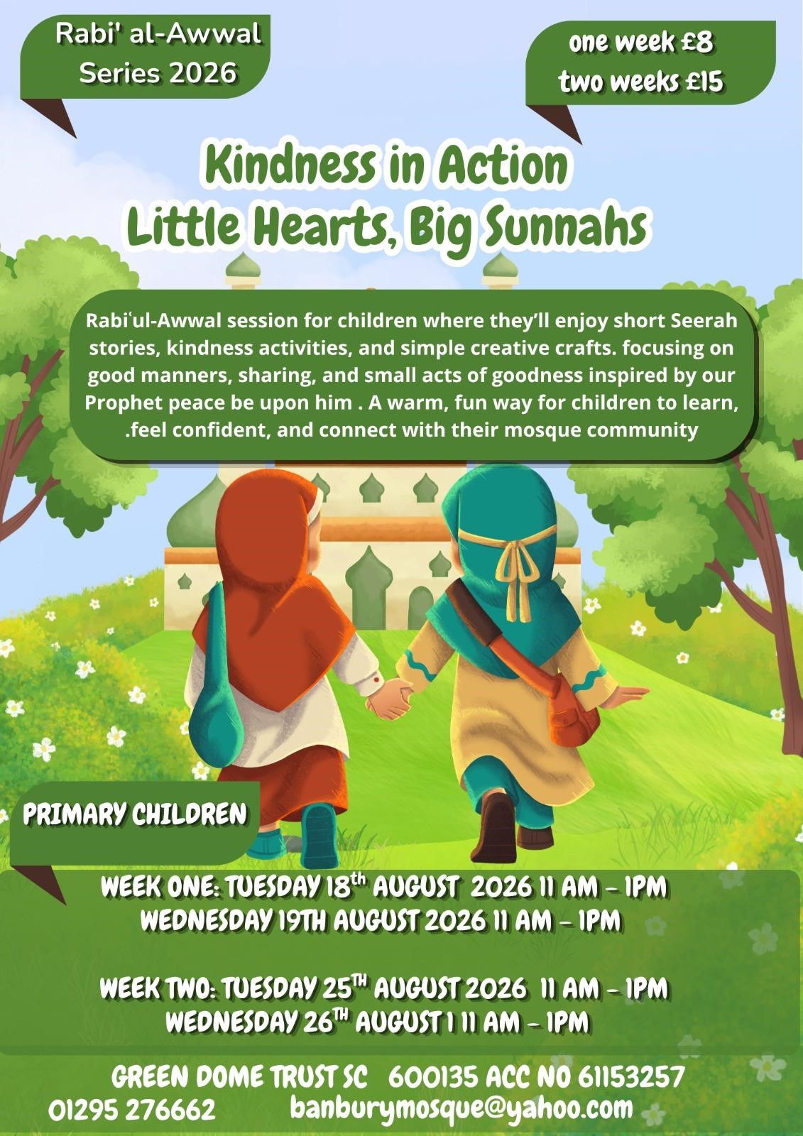 Kindness in Action – Little Hearts, Big Sunnahs