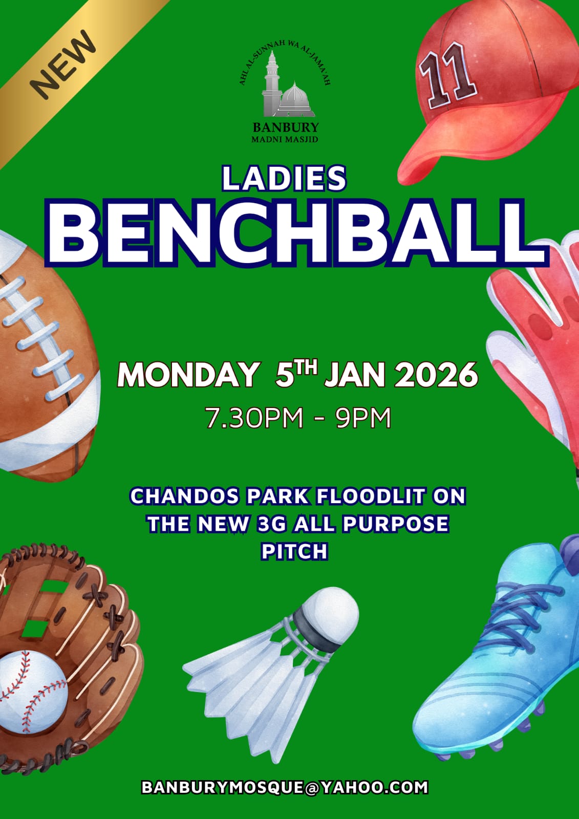 Ladies Benchball Session