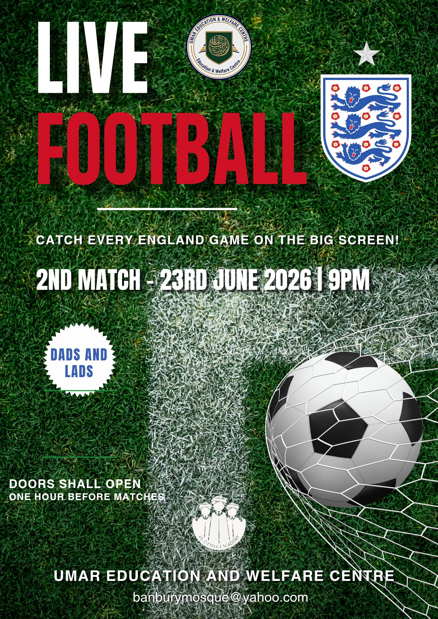 Live Football Screenings