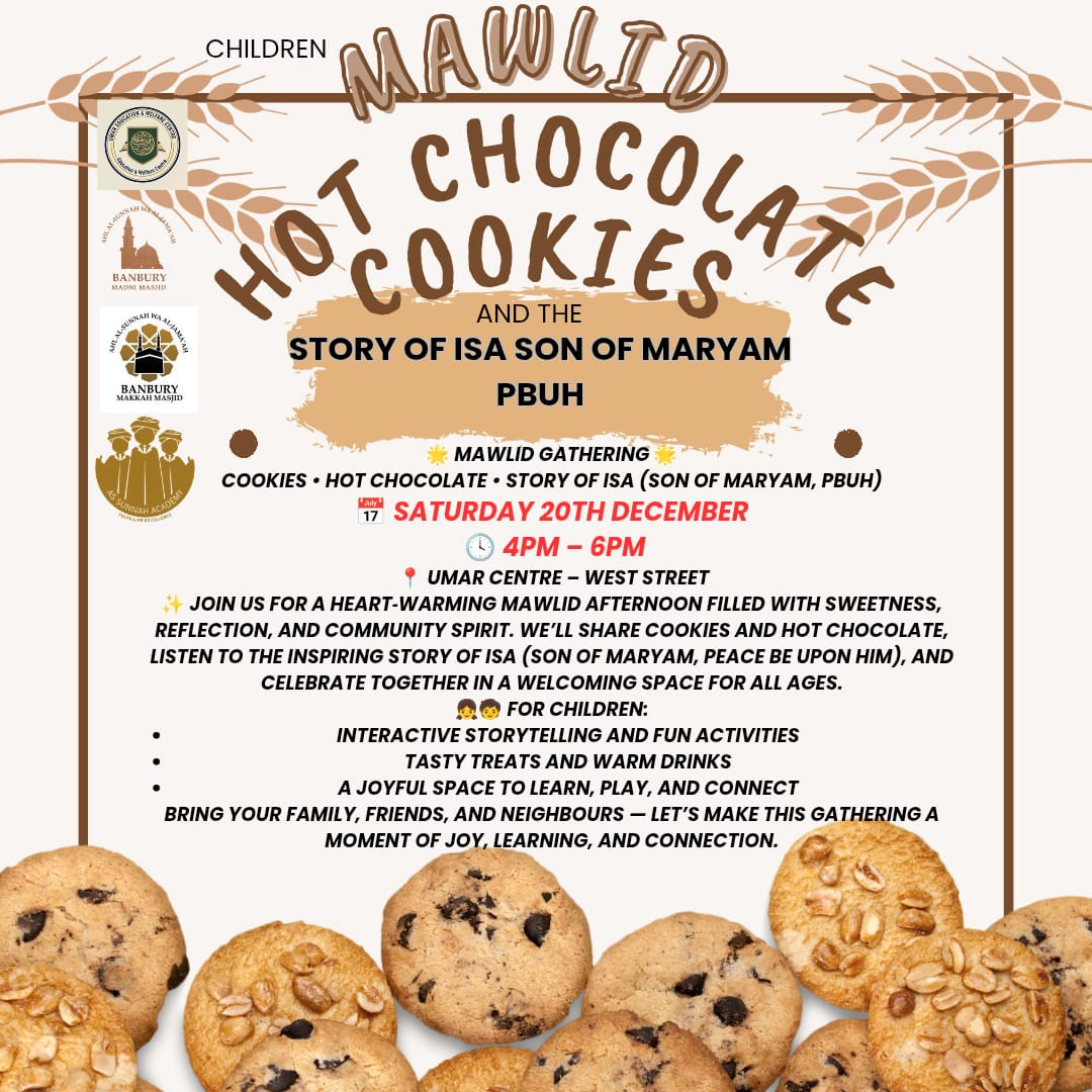 Mawlid: Hot Chocolate, Cookies & The Story of Isa (Son of Maryam, PBUH)