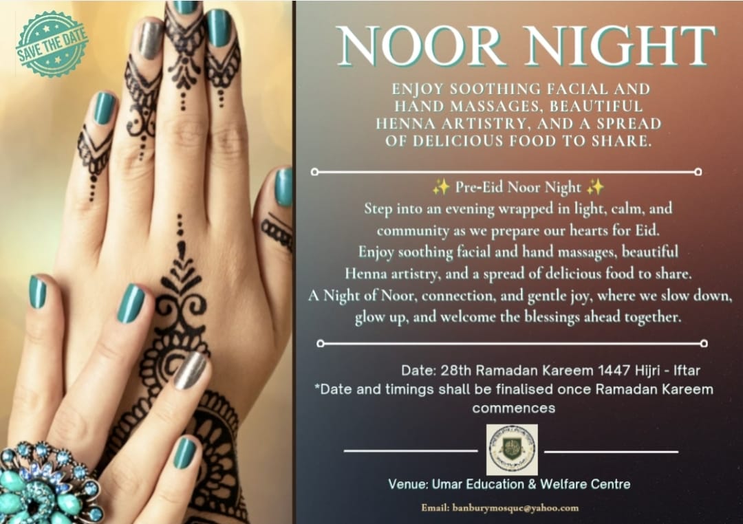 Pre-Eid Noor Night