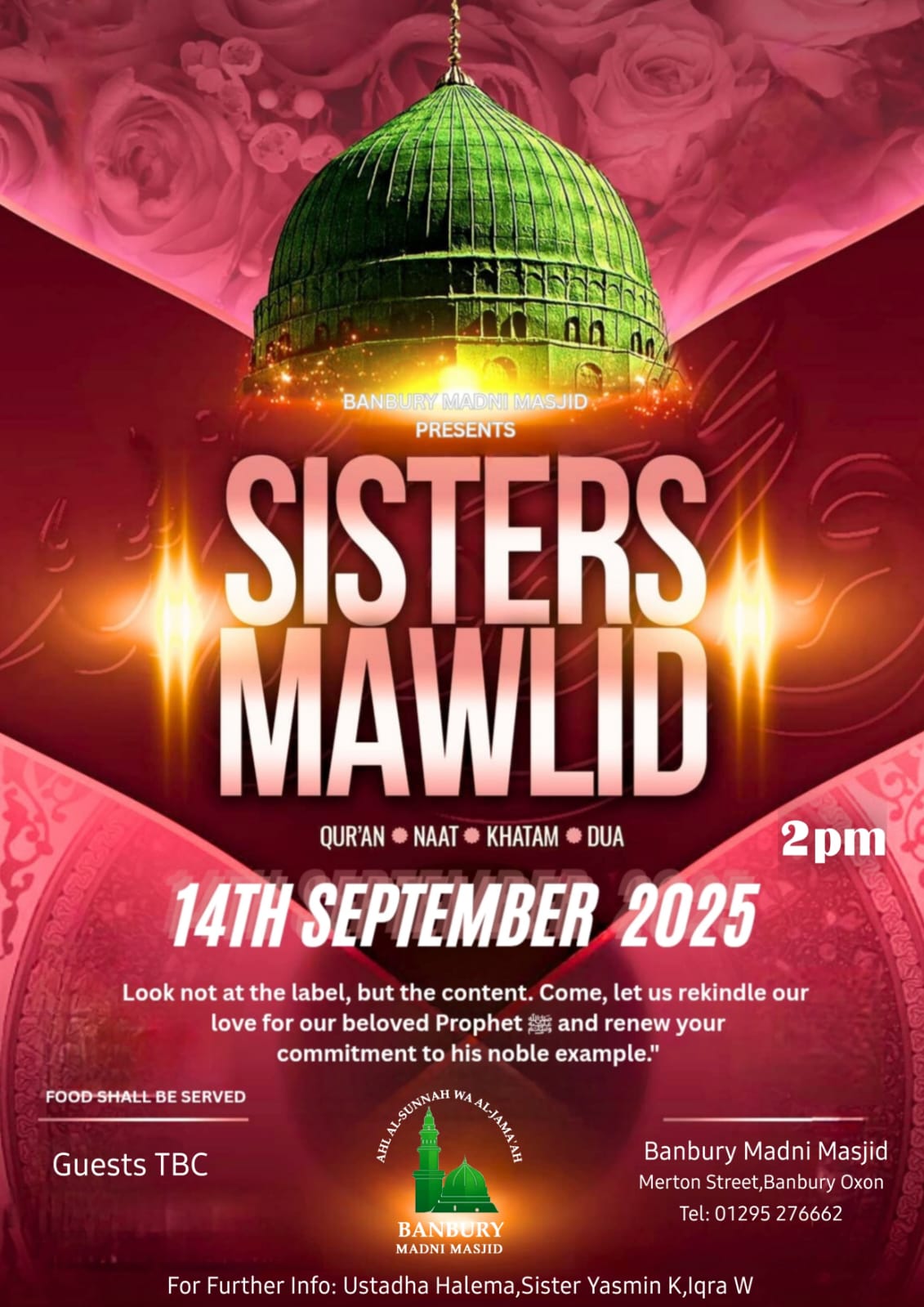 Sisters Mawlid 2025