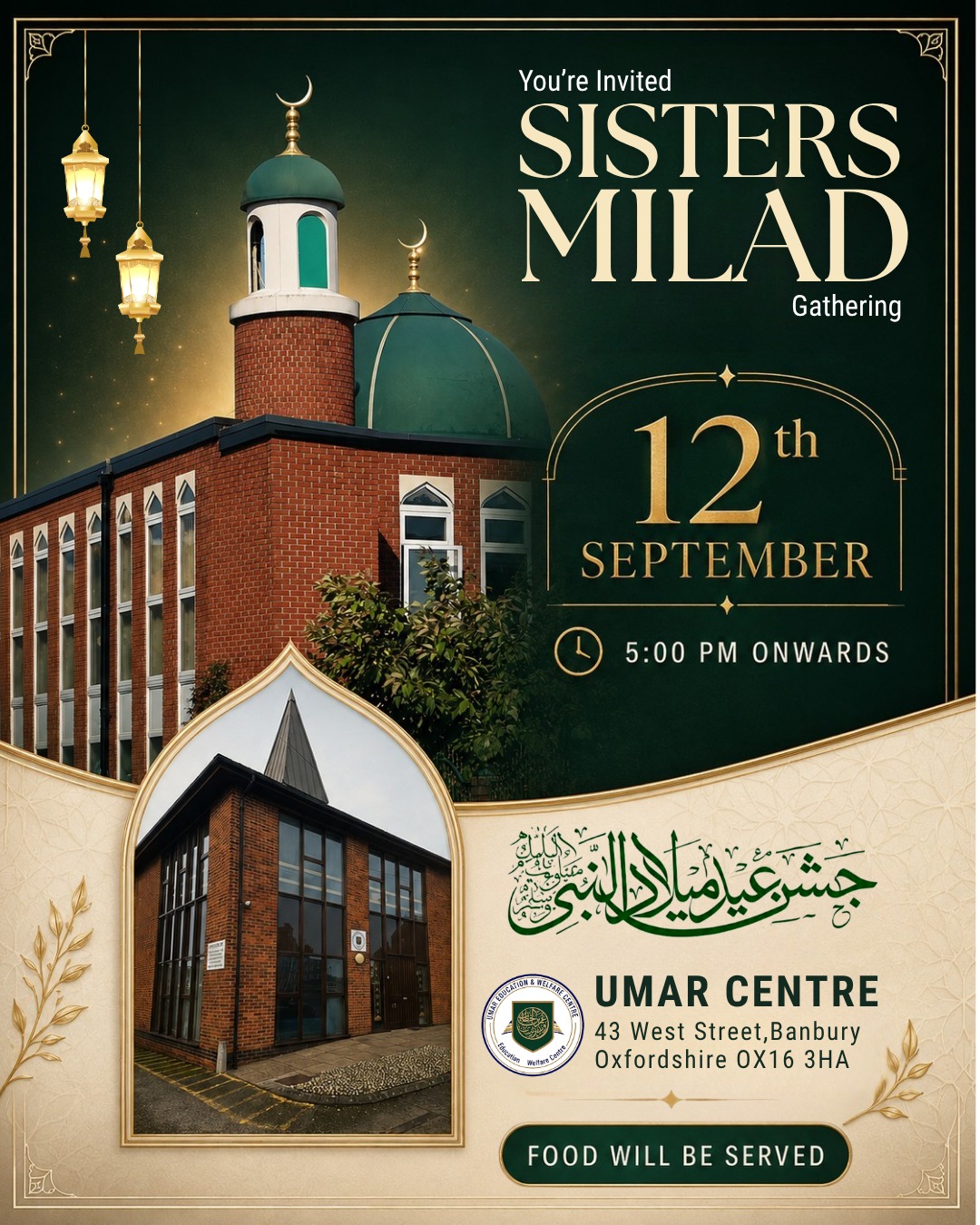 Sisters Milad Gathering 2026 in Banbury