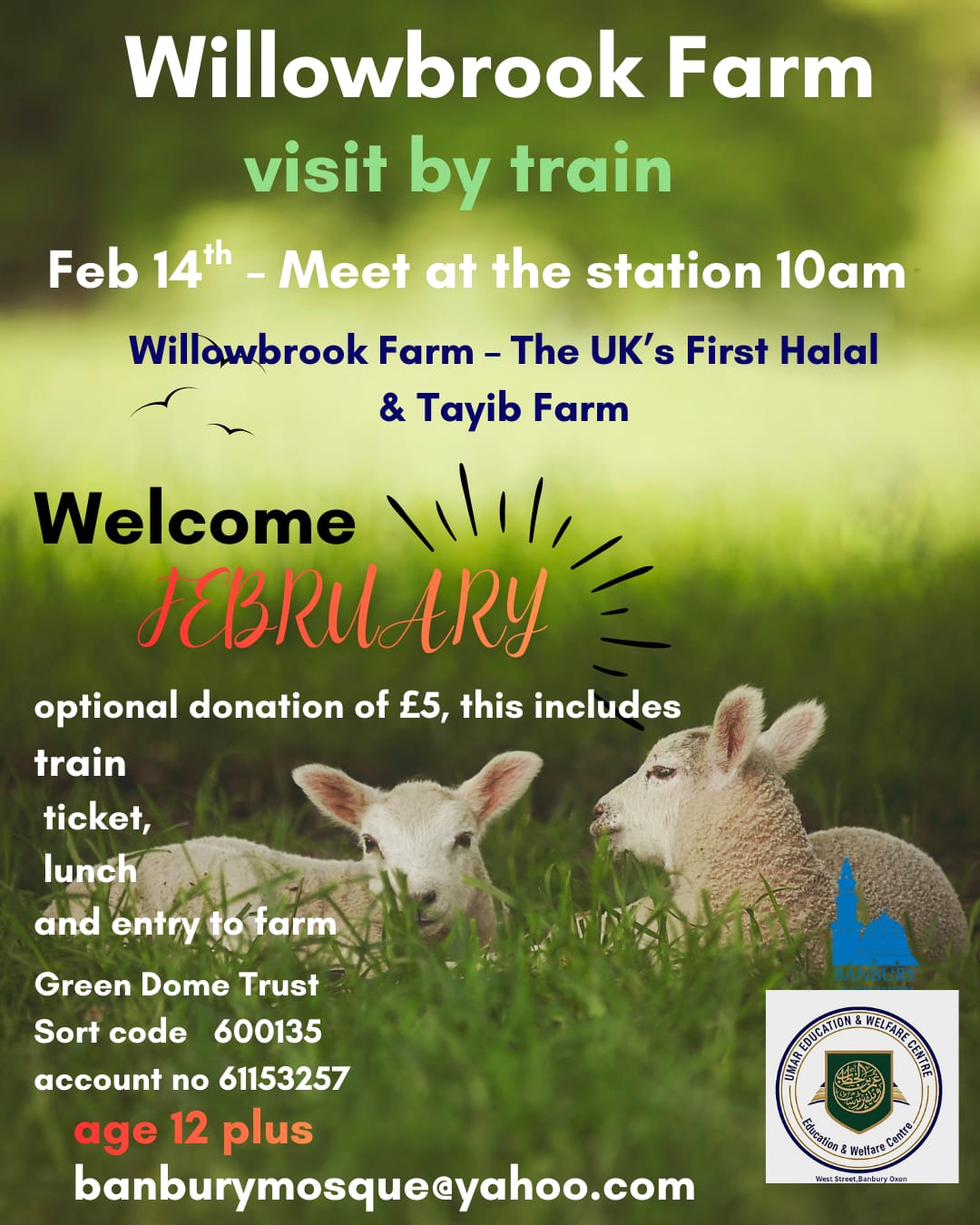 Willowbrook Farm Visit by Train