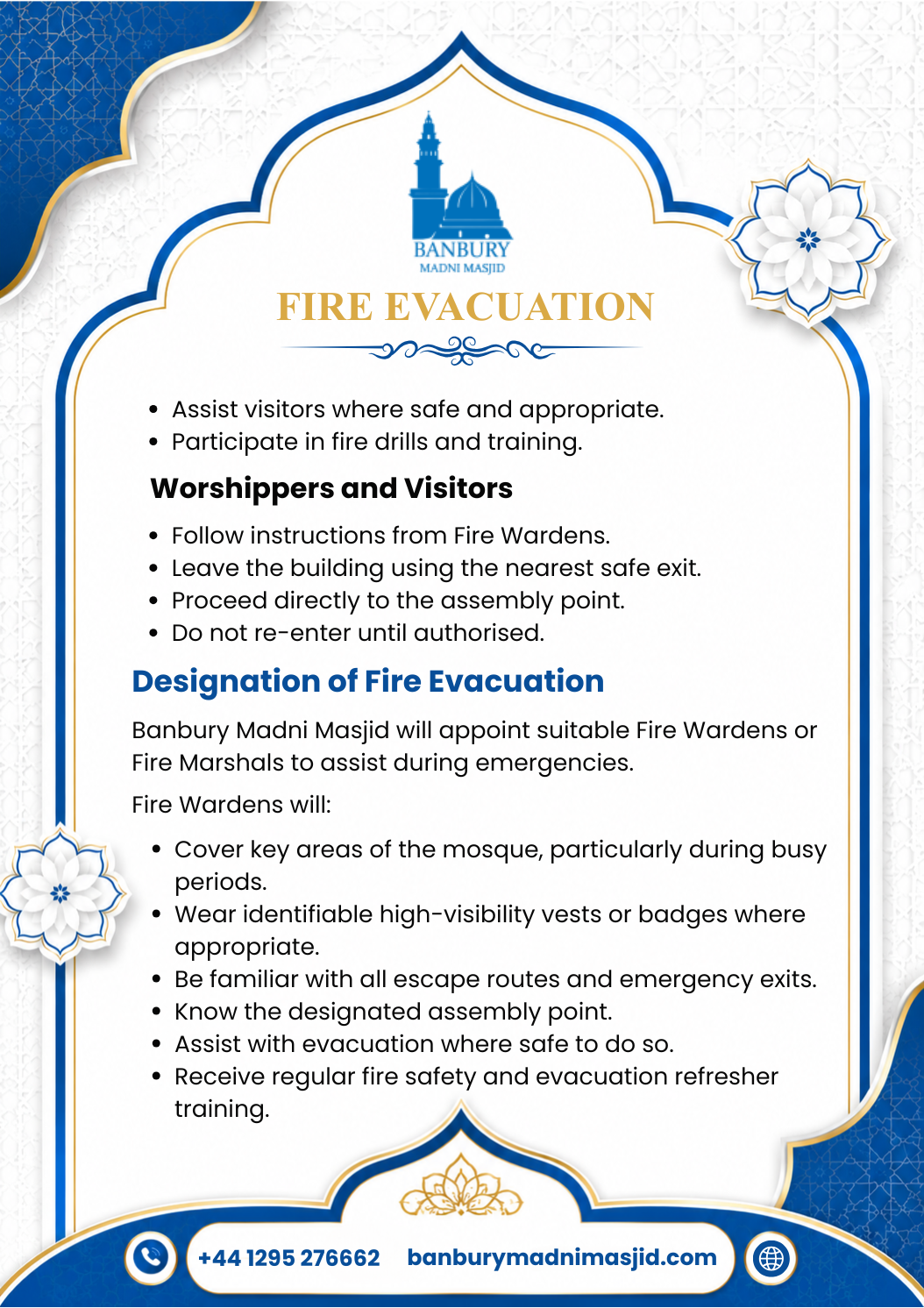 Fire Evacuation Page 3