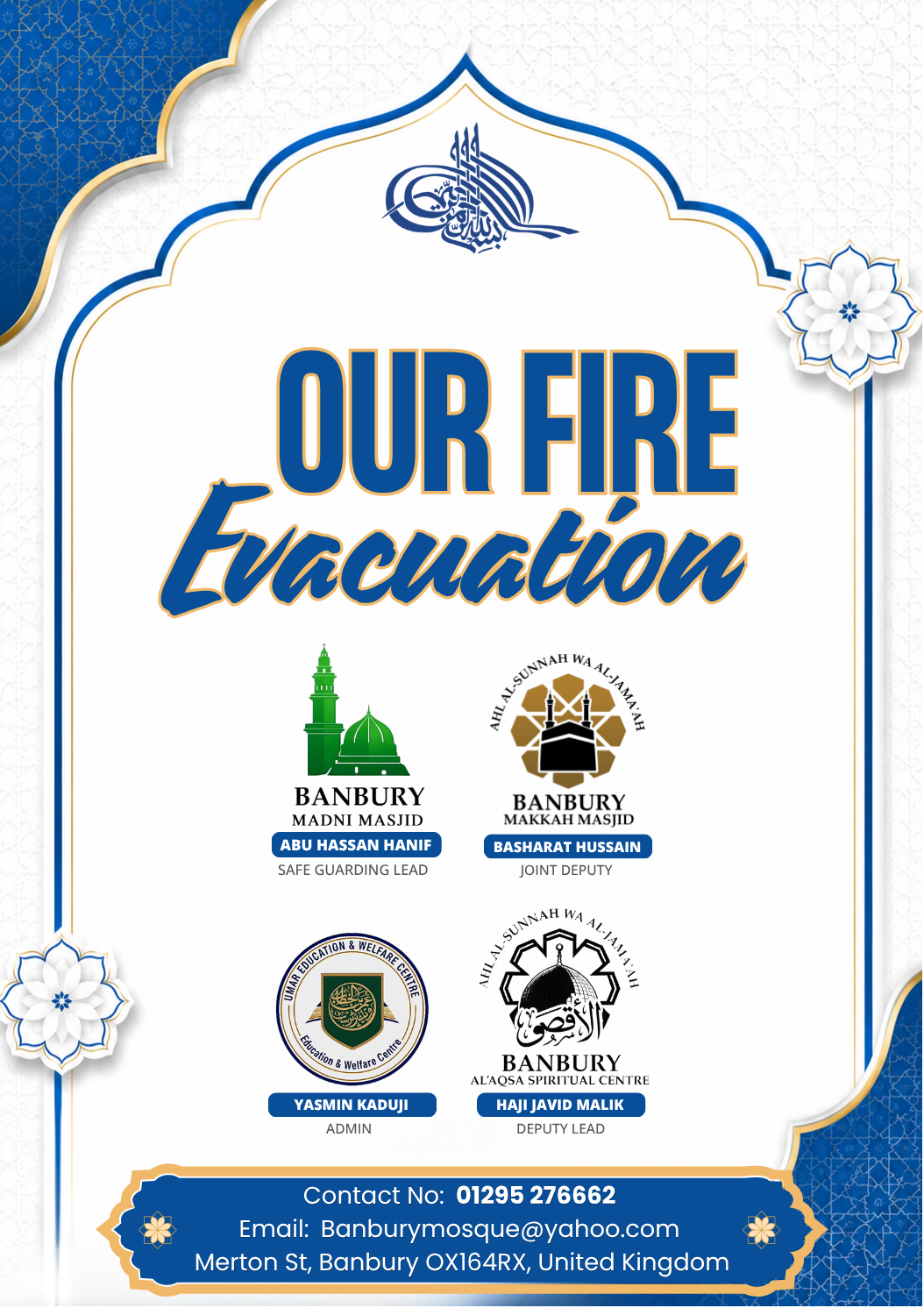 Fire Evacuation Cover