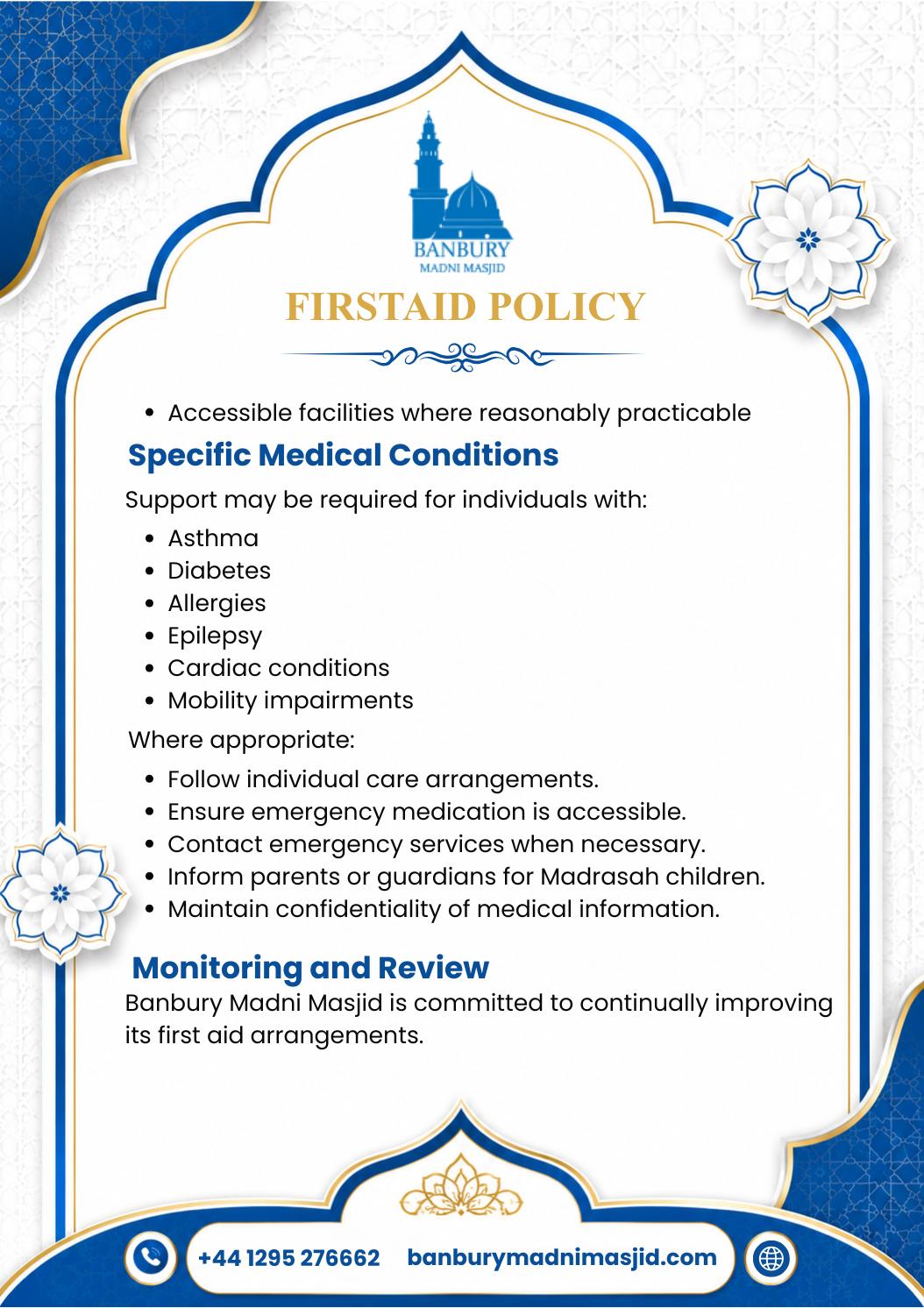First Aid Policy Page 6