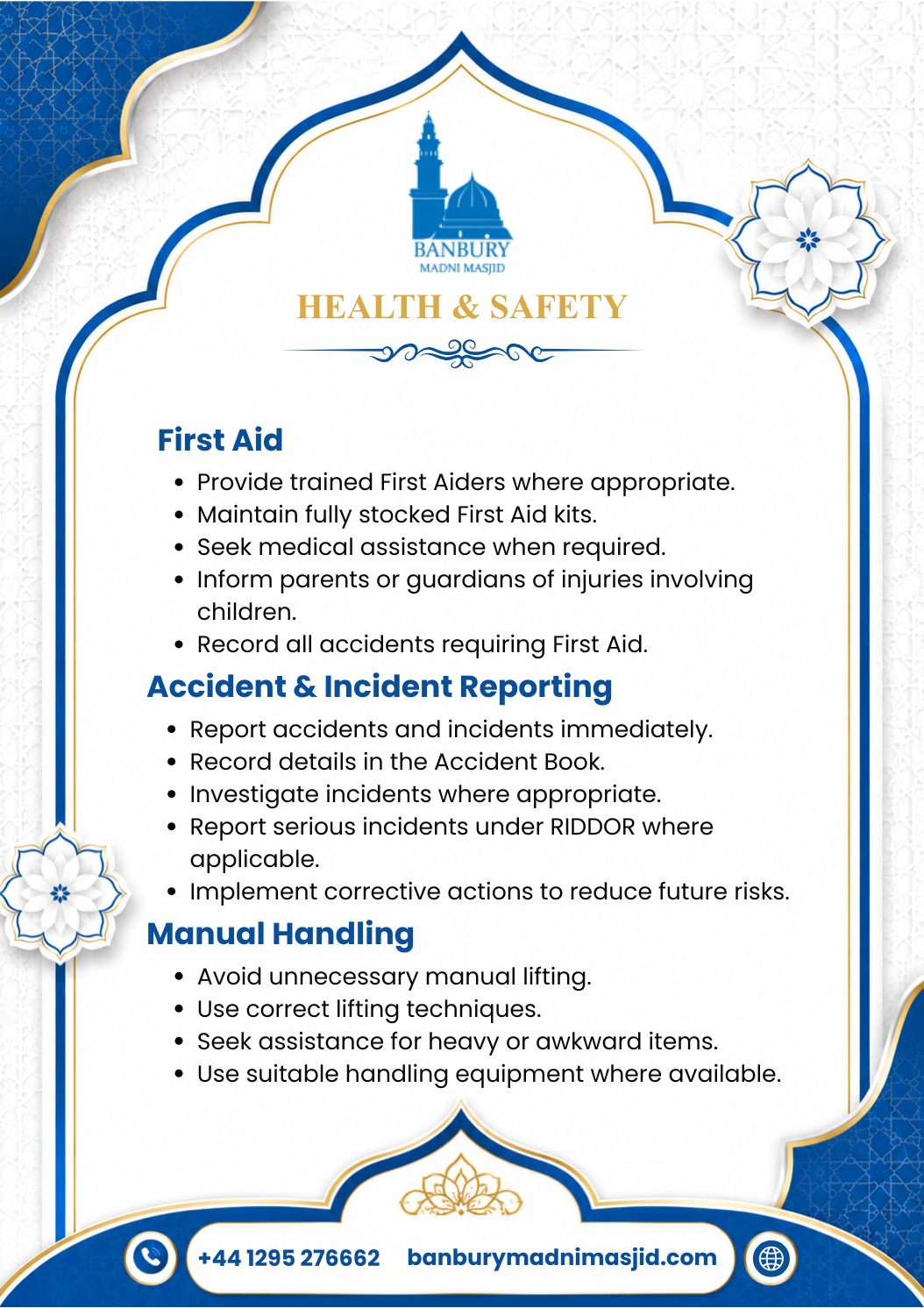 Health & Safety Policy Page 5
