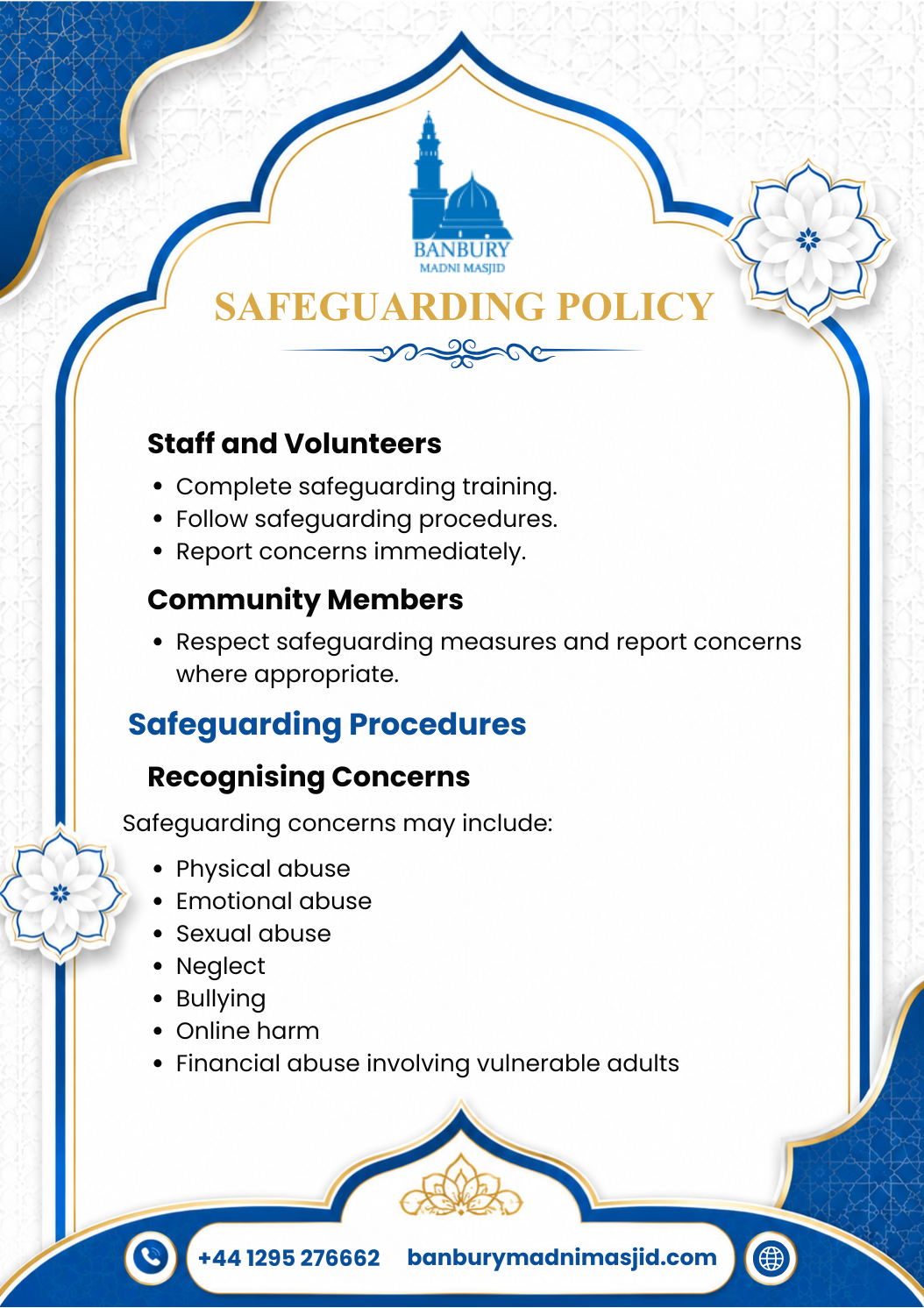Safeguarding Policy Page 4