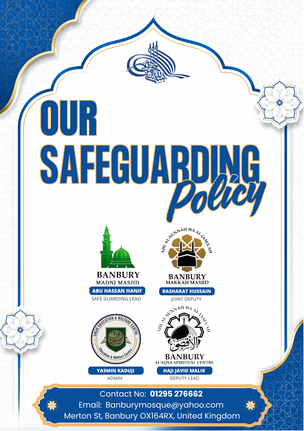 Safeguarding Policy Cover