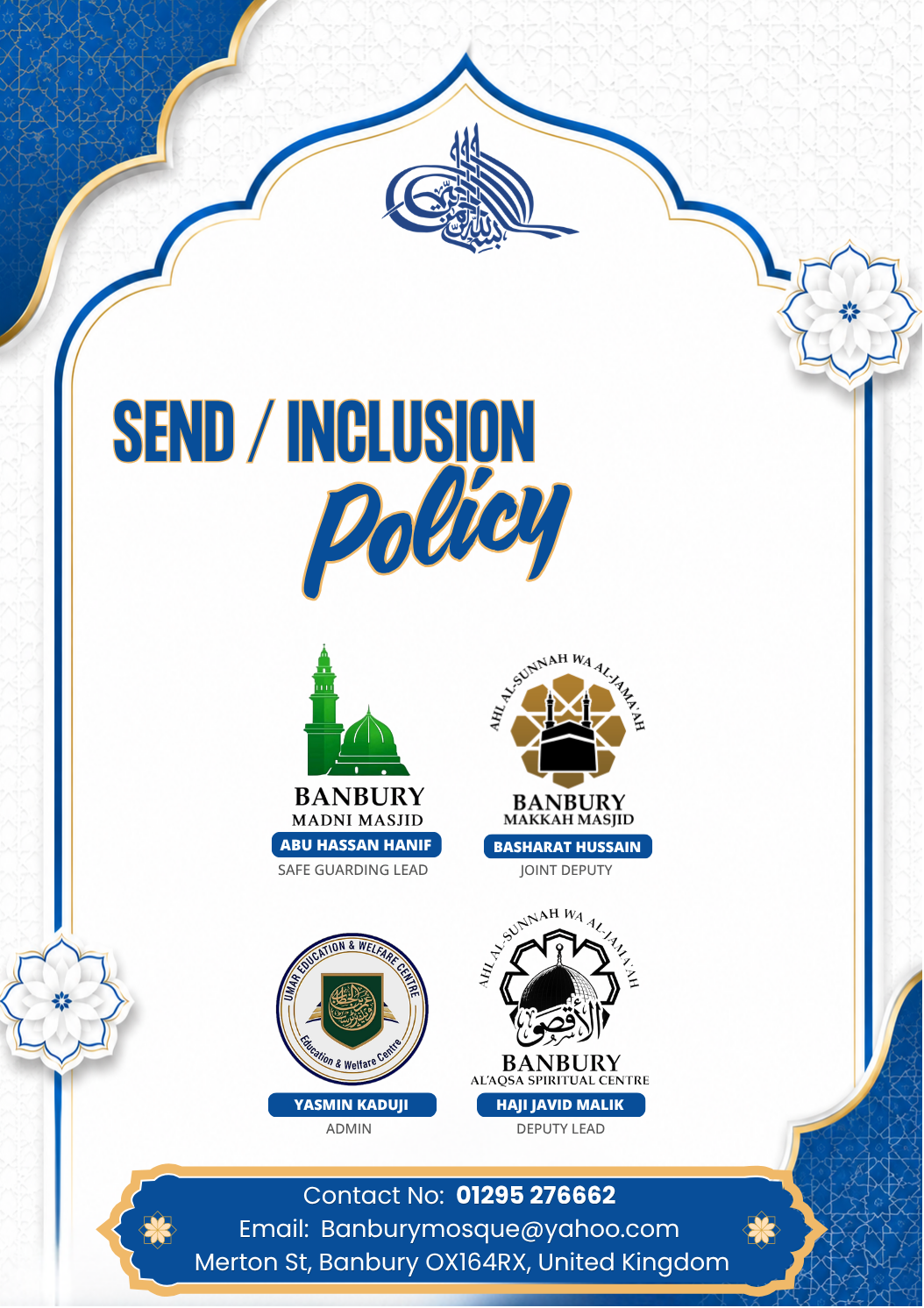 Send Inclusion Policy Cover