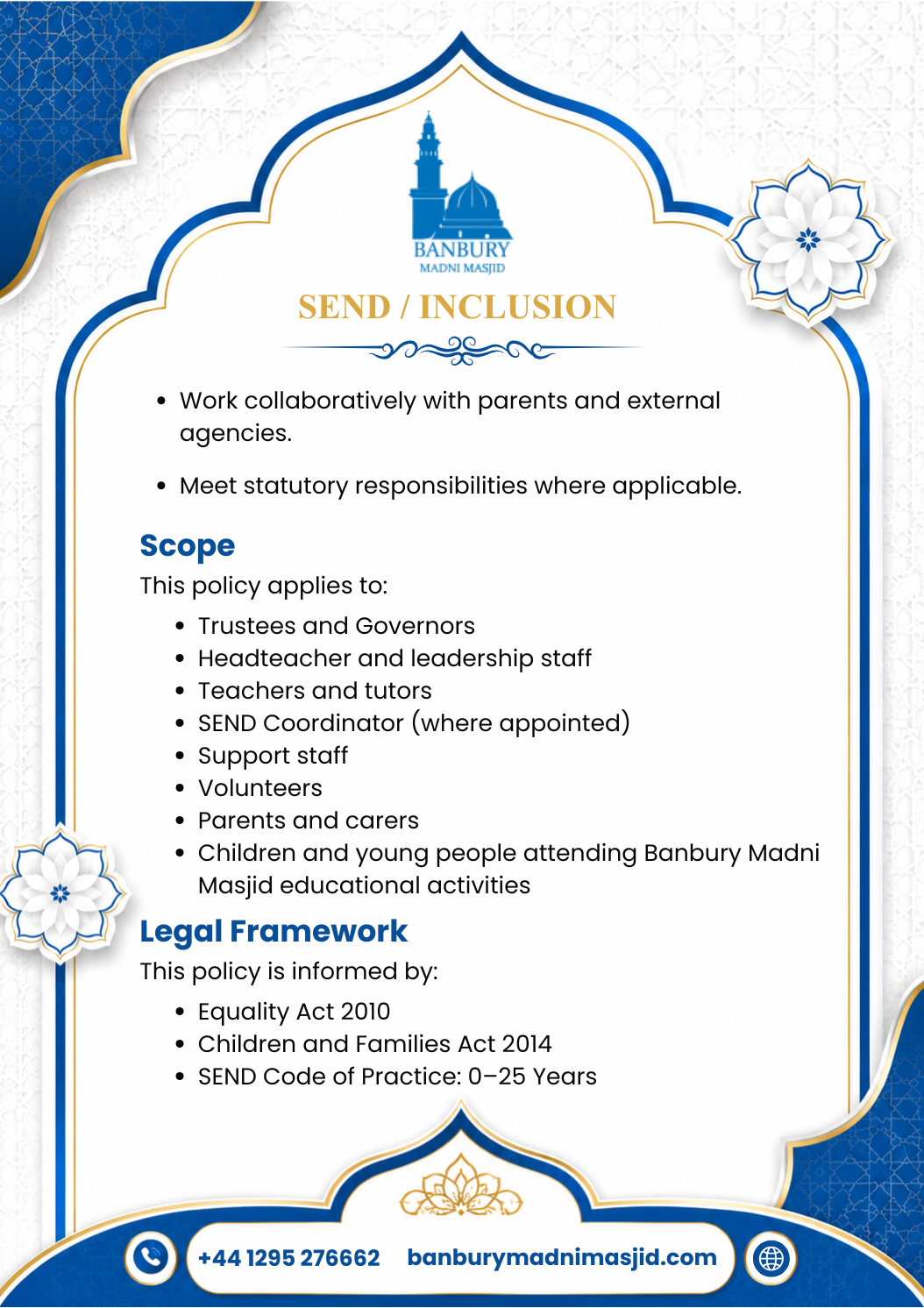 Send Inclusion Policy Page 3
