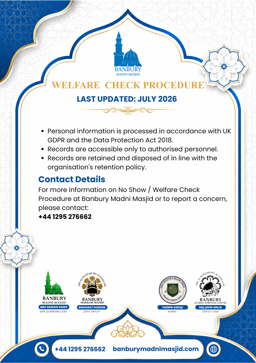Welfare Check Procedure Policy Page 6