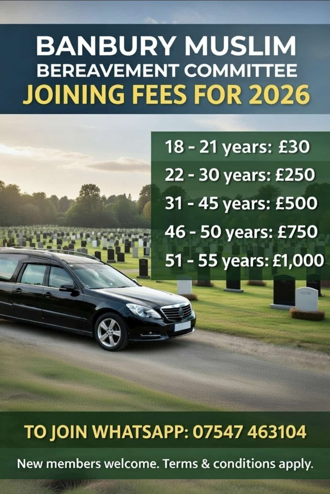 Joining Fees Information