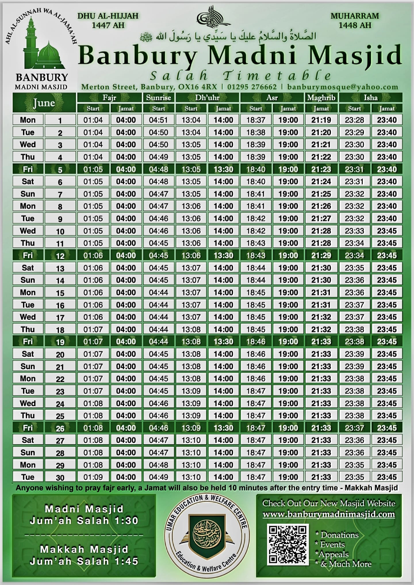 june-timetable-madni